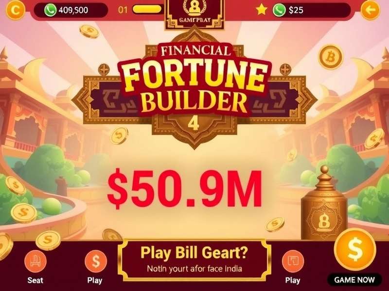 Financial Fortune Builder India Gameplay